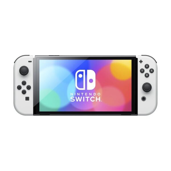 Nintendo Switch (OLED model) with White Joy-Con - Image 4