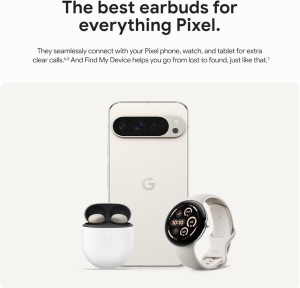 Google Pixel Buds Pro 2 - Wireless Earbuds with Active Noise Cancellation – Bluetooth Headphones - Hazel - Image 9