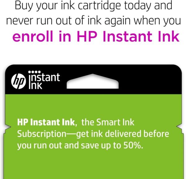 HP 64XL Black High-yield Ink Cartridge | Works with HP ENVY Inspire 7950e; ENVY Photo 6200, 7100, 7800; Tango Series | Eligible for Instant Ink | N9J92AN - Image 3