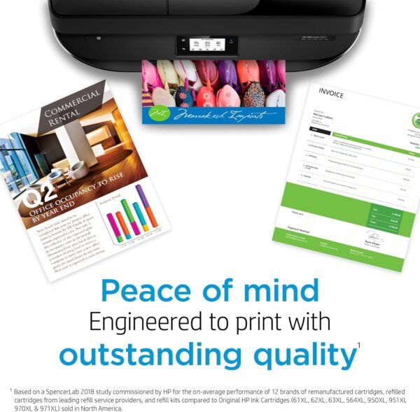 HP 64XL Black High-yield Ink Cartridge | Works with HP ENVY Inspire 7950e; ENVY Photo 6200, 7100, 7800; Tango Series | Eligible for Instant Ink | N9J92AN - Image 7